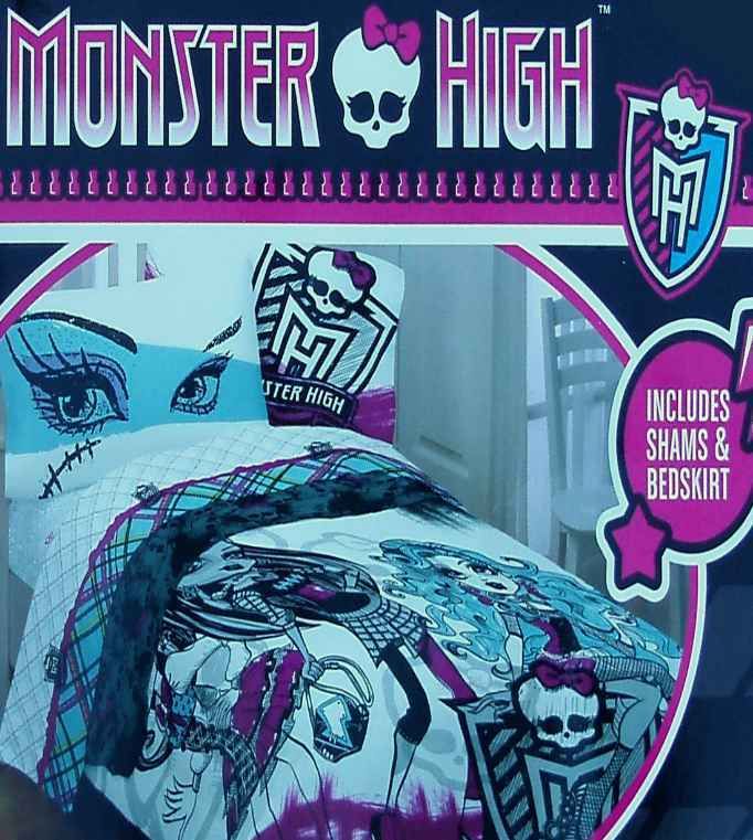 monsterhigh bed sheets