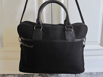 New Ben Sherman Slim Computer Laptop Carry on Shoulder Bag Briefcase