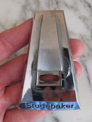 Vintage chrome STUDEBAKER hood ornament or emblem