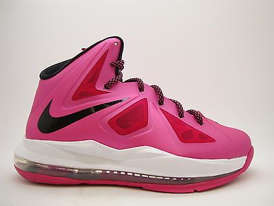 543564 600] Girls Youth Nike Lebron X Fire Berry Black White