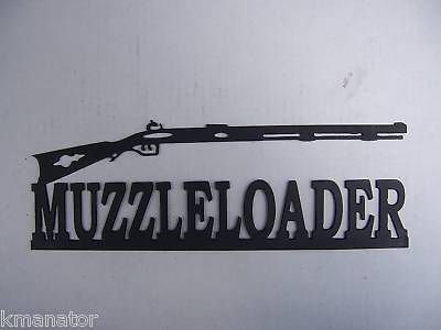 FlintLock Muzzleloader novelty sign brown bess kentucky