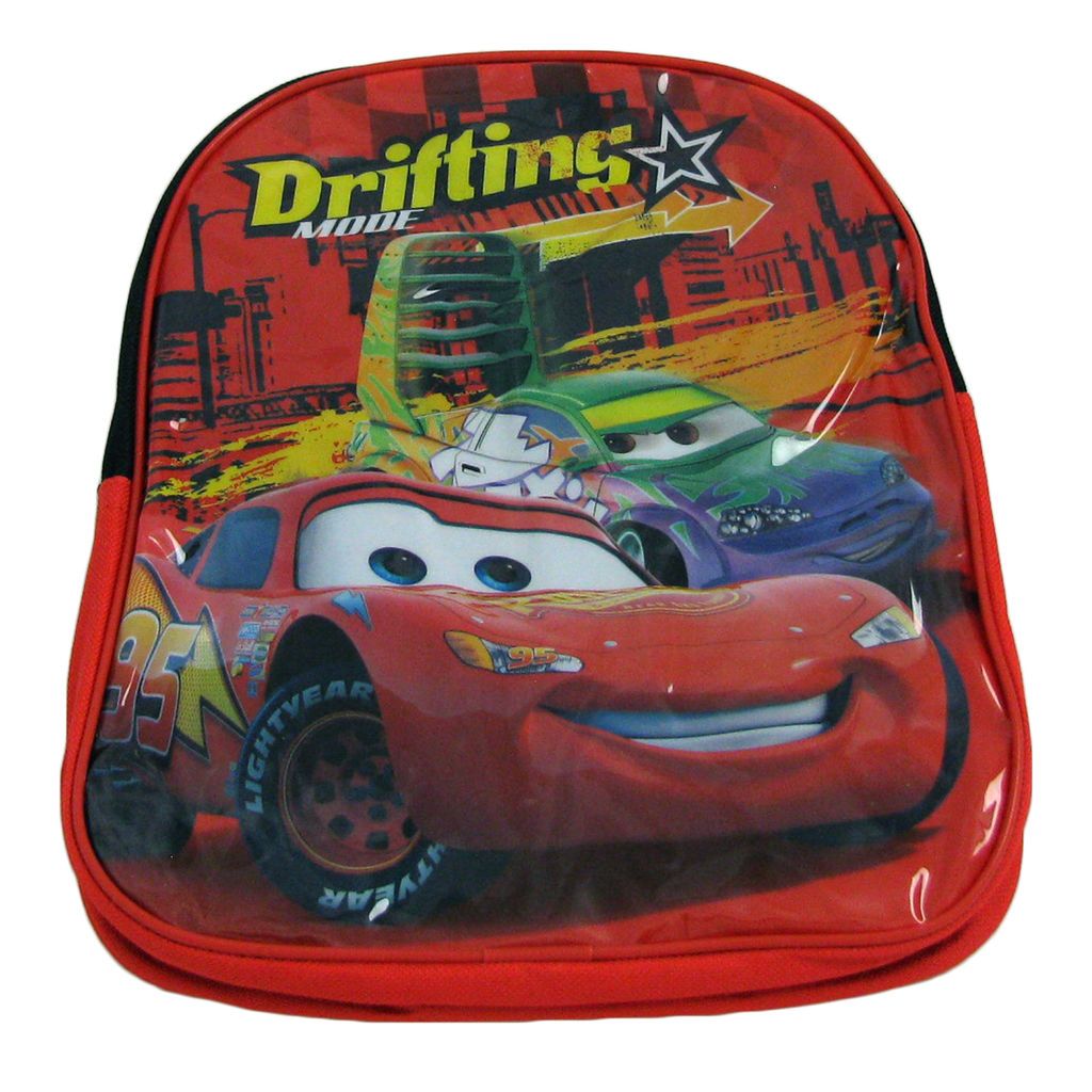 Disney Official Cars Drifting Mode Junior Kids School Holiday Backpack