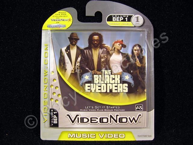 Video Now XP PVD Black Eyed Peas Get It Started BEP 1