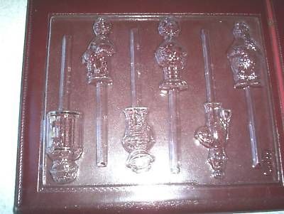 GROVER/BIG BIRD/BERT/ERNI E/OSCAR CHOCOLATE CANDY MOLD*