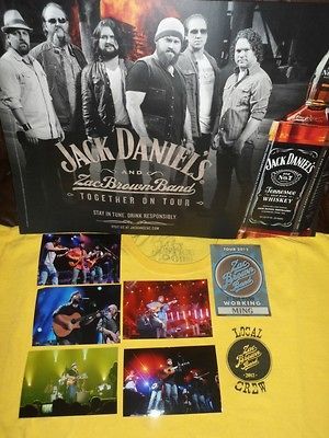 2012 Zac Brown Band Tour PKG Crew Shirt AND Stage Pass, poster, 5