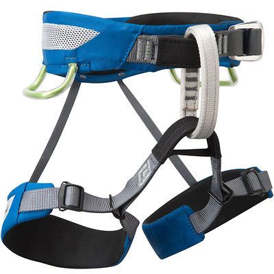 Black Diamond Wiz Kid Climbing Harness Cobalt Color NEW