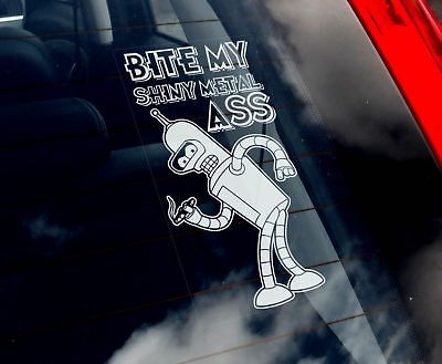 Bender   Futurama Car Sticker  Series 1,2,3,4,5,6 n.Fry