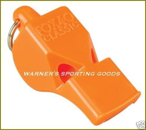 FOX 40 CLASSIC WHISTLE (ORANGE) GROUSE BIRD DOG GUN DOG