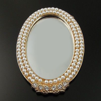 Oval Mirror Flatback for Bling Mobile Phone Case Skin Deco DIY 82*56mm