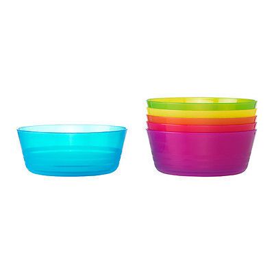 IKEA Kalas Bowl For Kids , Multicolor   6/Pack