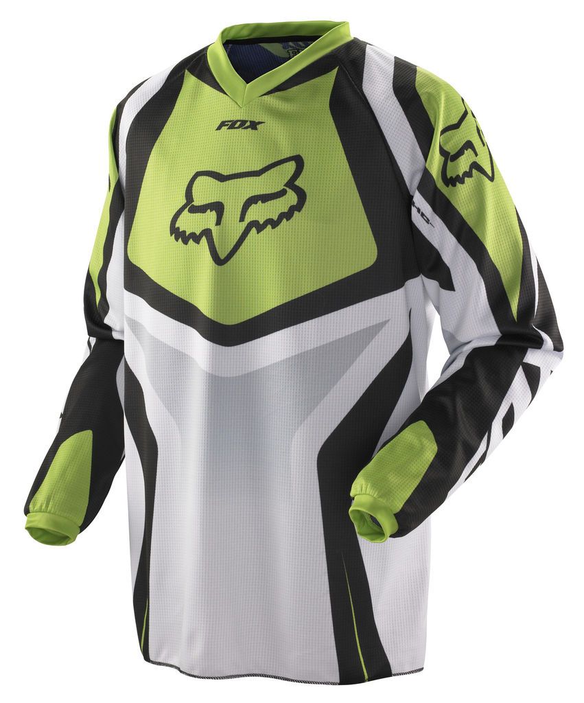 Fox Racing HC Race Jersey Green Mens Motocross/MX/A TV/BMX/Mtb Bike