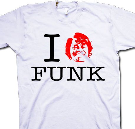 LOVE FUNK James Brown classic soul Shirt of S,M,L,XL