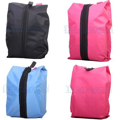 Outdoor Travel Multi purpose Waterproof Nylon Storage Shoe Zipper Bag