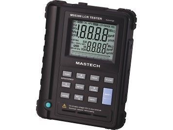 New MS5308 Portable Handheld AutoRange LCR Meter 100Khz fit FLUKE dual