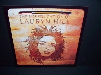 LAURYN HILL MISEDUCATION PROMO ALBUM POSTER FLAT RARE