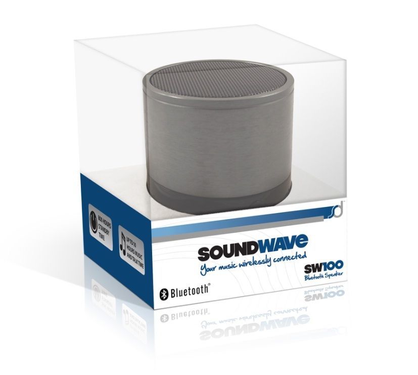 SD SOUNDWAVE SW100 RECHARGABLE BLUETOOTH POTABLE SPEAKER