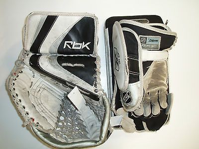 USED* REEBOK Goalie Trapper GM 6K (JR) and Reebok Blocker GB 6K, JR