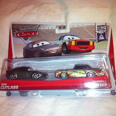 Disney Pixar Cars PISTON CUP SERIES BOB CUTLASS & DARRELL CARTRIP 2