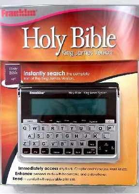 Franklin Electronic Bible KJV570 FREE FIRST CLASS SHIPPING KJV 570 NEW