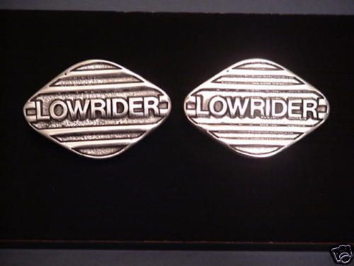 LOW RIDER LAKE PIPE CAPS $ 30.00 A PAIR