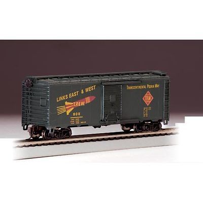 Bachmann 17032 HO 40 Boxcar TP&W Toledo Peoria & Western #608 Silver