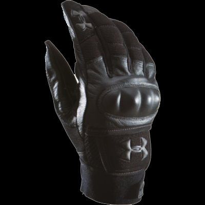 Under Armour Tactical Hard Knuckle SWAT Motorcycle Combat Gloves Black