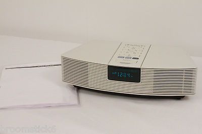 Bose Wave Radio AM/FM Alarm Clock (Platinum Whit e) AWR11W