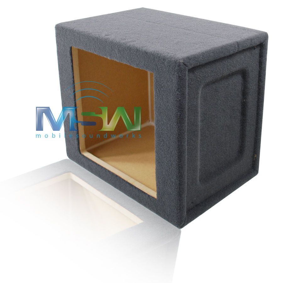 SINGLE 12 Inch SEALED MDF ENCLOSURE BOX for KICKER SoloBaric L7 L5 L3