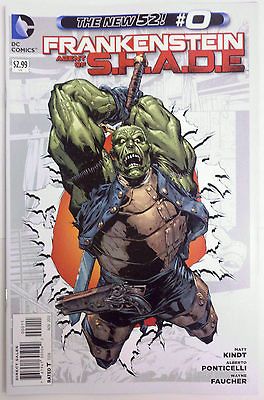 FRANKENSTEIN AGENT OF SHADE #0 THE NEW 52 DC COMIC BOOK NM bc