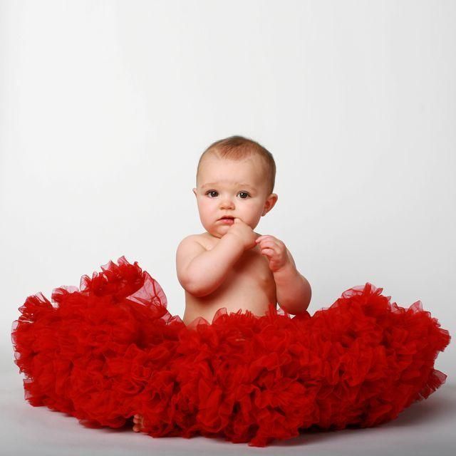 RED Boutique Fluffy Pettiskirt 4 Sizes Available Newborn   5 Years