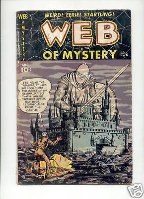 Web of Mystery 4 vg Colan art