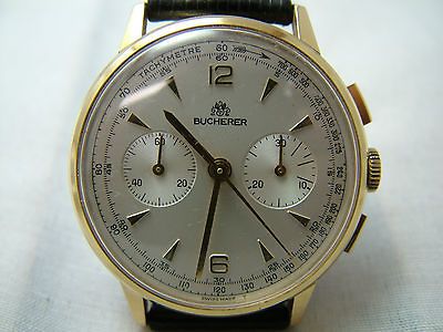 BUCHERER   vintage chronograph