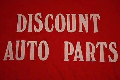 thin vtg 70s / 80s SLICK CHICs DISCOUNT AUTO PARTS t shirt * small