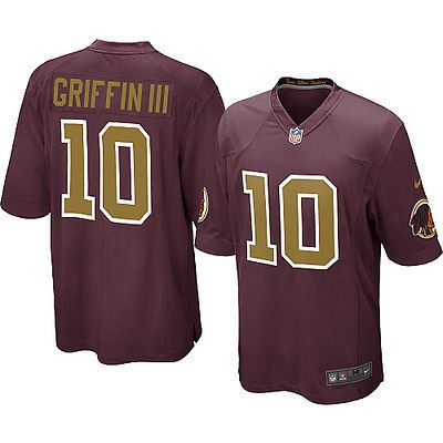 Robert Griffin III Jersey YOUTH Throwback 80th Ann. Washington