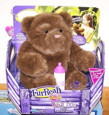 FURREAL FRIENDS LUV CUBS LUVCUBS BABY BROWN BEAR