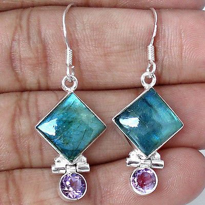 square stone earrings in Fashion Jewelry