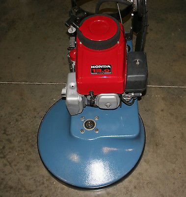 21 PROPANE BUFFER (BURNISHER) W/ GXV390, 13HP HONDA ENGINE, ONLY 228