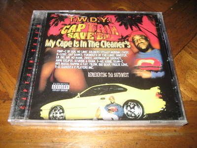 Captain SaveEm Rap CD B Legit Pimp C Steady Mobbin Ant Banks Agerman