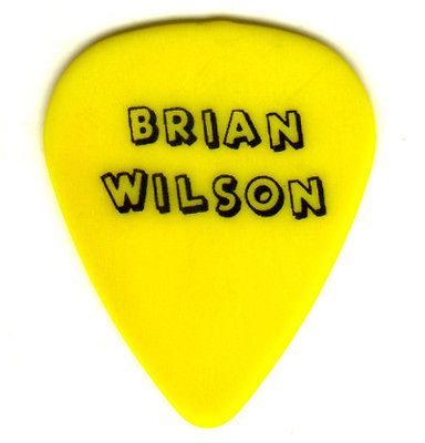 GUITAR PICK   THE BEACH BOYS   BRIAN WILSON   2012 REUNION TOUR GUITAR