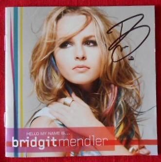 Bridgit Mendler HAND SIGNED CD GOOD LUCK CHARLIE AUTOGRAPH RARE
