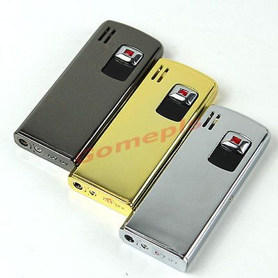 New Portable Good Touch Metal Refillable Butane Gas Cigarette Lighter