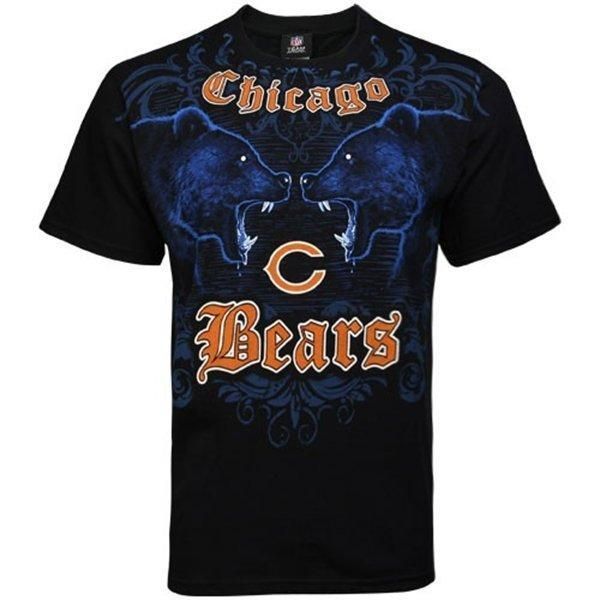 NFL Chicago Bears Tee Player Face Off Football T Shirt