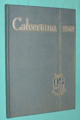 1962 Calvert High School Yearbook Annual Tiffin Ohio OH