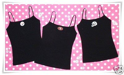 NFL TEAMS ~ Camisoles Camis Tank Top T Shirt Underwear Womans YOU