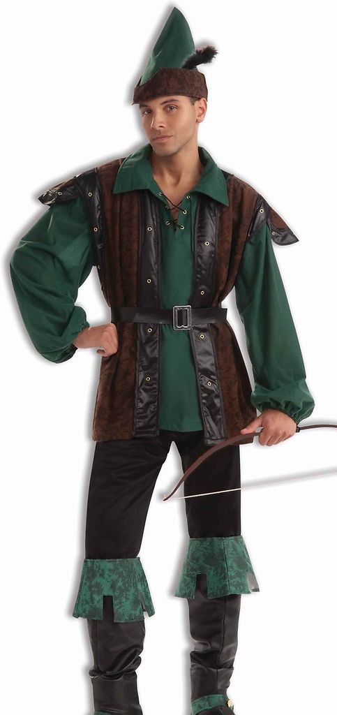 Adult Mens Robin Hood Medieval Halloween Costume