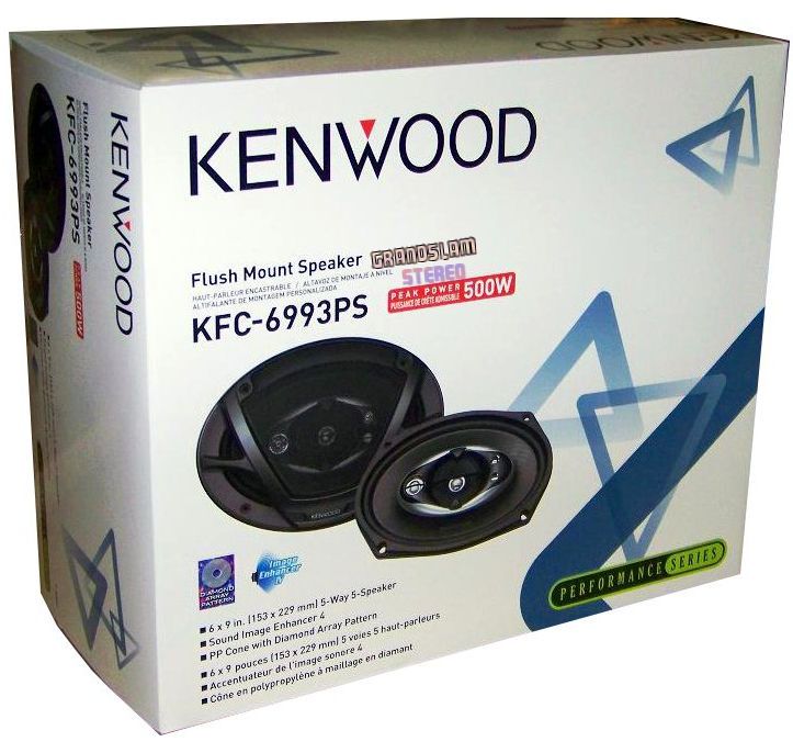 KFC 6993PS 5 way 6x9 Car Speakers 1000Watt BUYER WILL GET 2012 Model