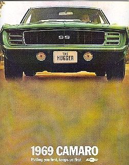 1969 69 CAMARO/Z28 SALES BROCHURE