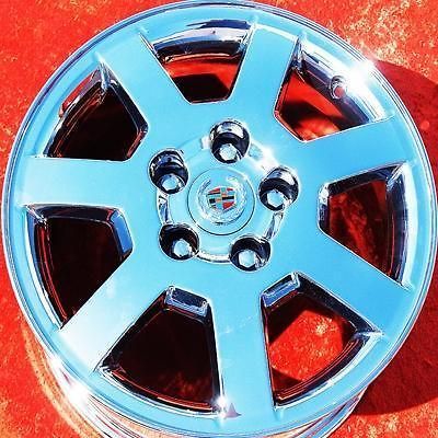 SET OF 4 NEW 16 CADILLAC CTS DEVILLE STS OEM CHROME WHEELS RIMS
