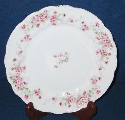 Four L. S. & S Lewis Strouss & Sons Plate Carlsbad Austria 7 1/2