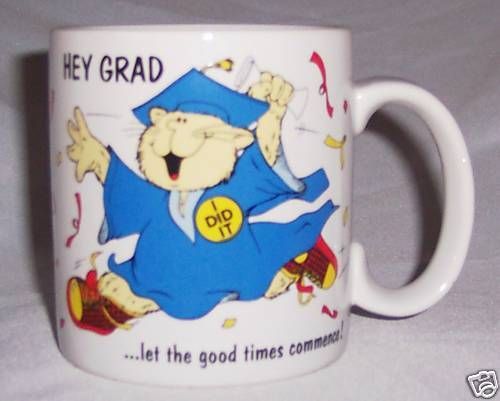 Cup   Mug Ceramic GRADUATION I did it